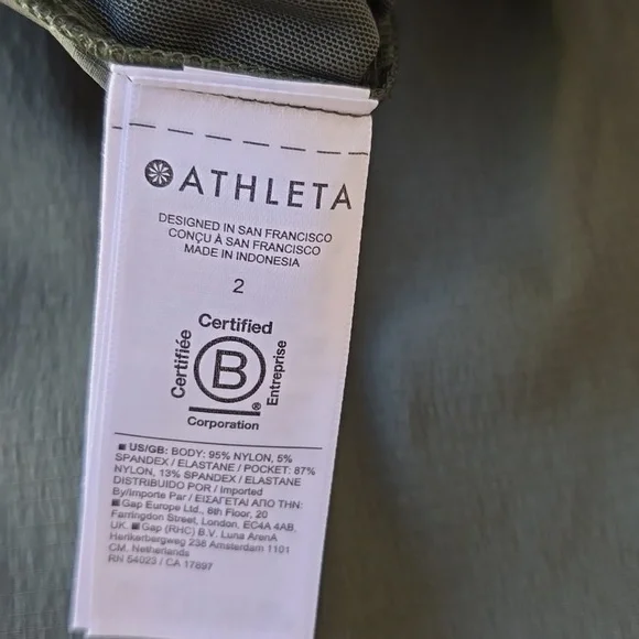 Athleta Trekkie North Aspen Olive High Rise Joggers - Picture 15 of 16